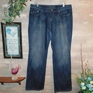 Guess Boot Cut Jeans Size 34 GJ Back Pocket